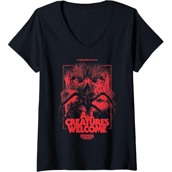 Amazon.com: Stranger Things Season 5 All Creatures Welcome Poster