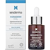 Sesderma HIDRADERM HYAL Serum, Ultra Hydrating Face Moisturizer with 3 Types of Hyaluronic Acid for Restored, Replenished Skin, 1.0 fl oz