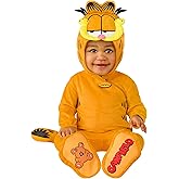 Spirit Halloween Baby Garfield Jumpsuit Costume | Officially Licensed | Garfield Outfit