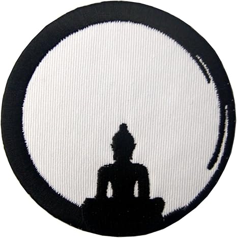 Amazon 仏死の誕生禅刺繍のバッジのアイロン付けまたは縫い付けるワッペン ワッペン アップリケ 通販