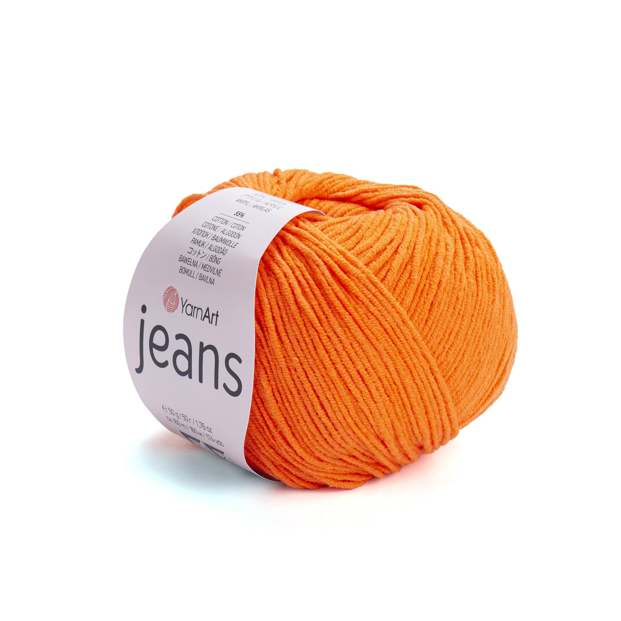 Photo 1 of Yarn Art Yarnart Jeans Yarn, Amigurumi Cotton Yarn, Cotton Yarn Crocheting, Knitting Yarn, amigurumi Cotton Yarn, Turkish Yarn, 55% Cotton €“ 45% PAC (Poliacrylic) Color (77)