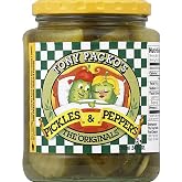 Tony Packos Original Pickles &amp; Peppers - 24 ounce Jar