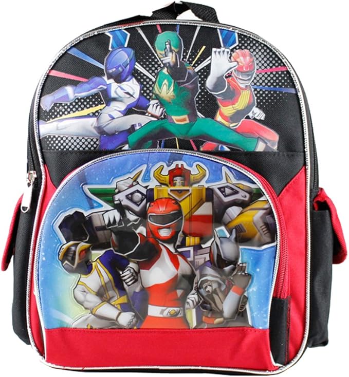 Small Backpack Power Rangers Team New School Book Bag Boys 379704