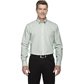 Devon &amp; Jones Men's Crown Woven Collection&trade; Banker Stripe 2XL DILL