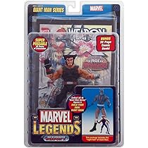 Marvel Legends Exclusive Series Action Figure Age of Apocalypse Wolverine  with Giant Man Builder Piece, Figures - Amazon Canada