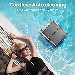 2025 Upgraded Solar Pool Skimmer, Robotic Pool
