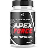 Apex Force Capsules, Official ApexForce Supplement Pills with All Natural Ingredients, Apex Force Maximum Strength Support with Premium Vitamins for Advanced Health & Overall Wellness (60 Capsules)