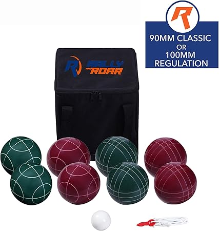 Amazon Com Bocce Ball Game Set For Adults Families 100 Mm