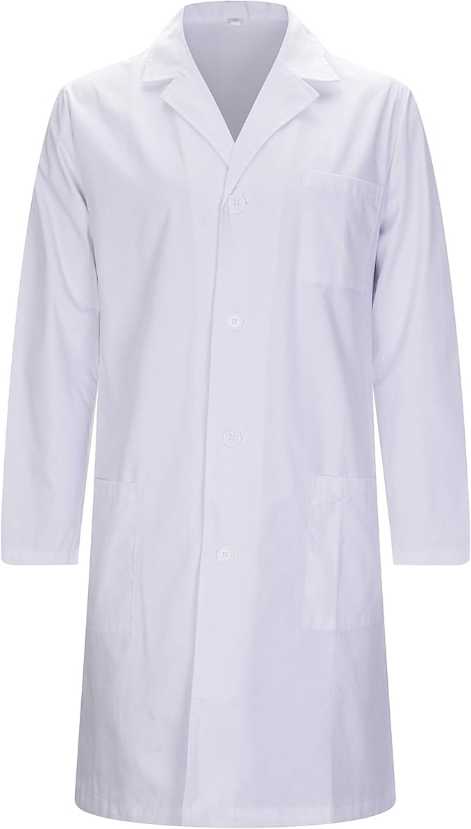 Uniformes Para Enfermería MISEMIYA Bata Laboratorios Caballero