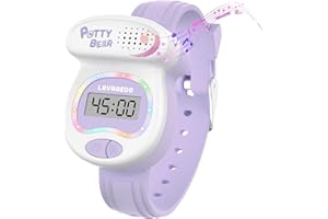 NN BEN NEVIS Potty Training Watch, Potty Timer Toilet Shape and LED Colorful Lights, Toddler Toilet Training Aid, Remind Toddler to Go to The Toilet, Best Gift for Toddlers