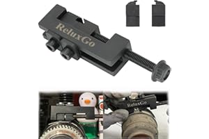 ReluxGo CV Boot Clamp Pliers, Upgraded Earless Clamp Tool, Single Ear Hose Clamp Tool Drive Shaft CV Axle Boot Clamp Removal and Installation Tool Compatible with BMW Toyota Lexus etc OEM 09521-24010