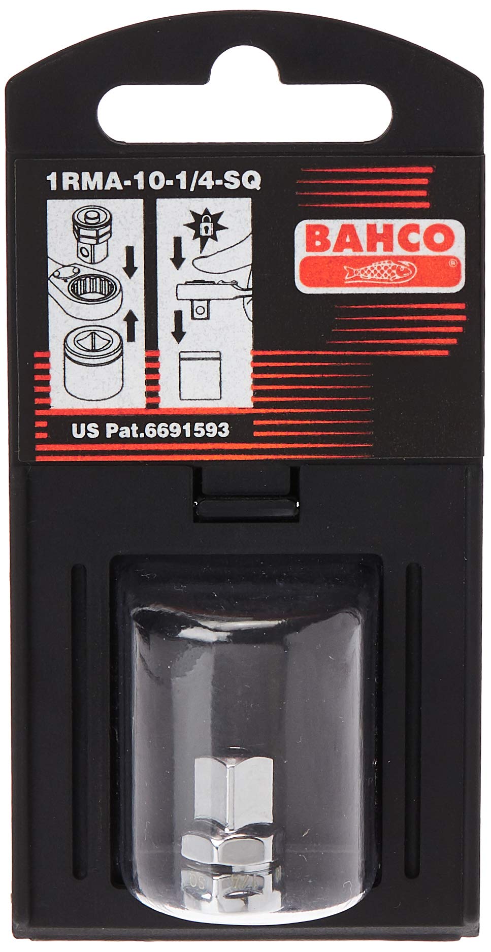 Bahco 1RMA-10-1/4-SQ - Socket Adaptor 1/4''