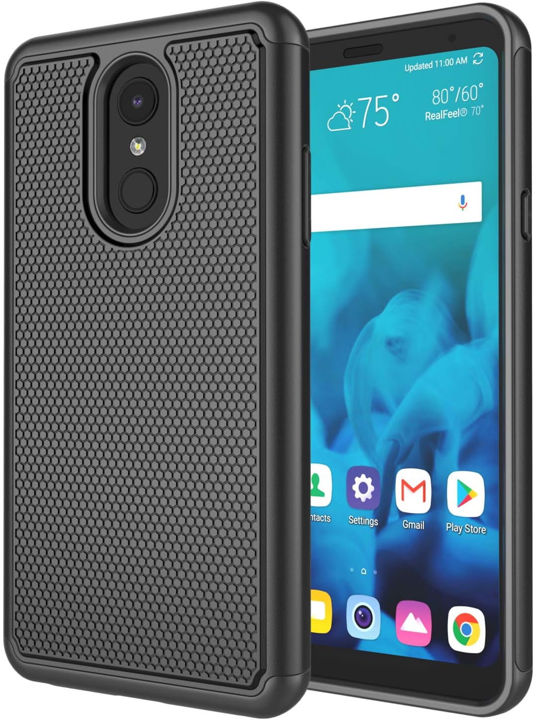 Best lg g case, hard impact dual layer shockproof bumper silicone case