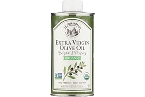 La Tourangelle, Organic Extra Virgin Olive Oil, Cold-Pressed EVOO from Spain, 16.9 Fl Oz – Spanish Olive Oil with Polyphenols for Cooking, Drizzling, Marinades, and Dipping, Rich Flavor