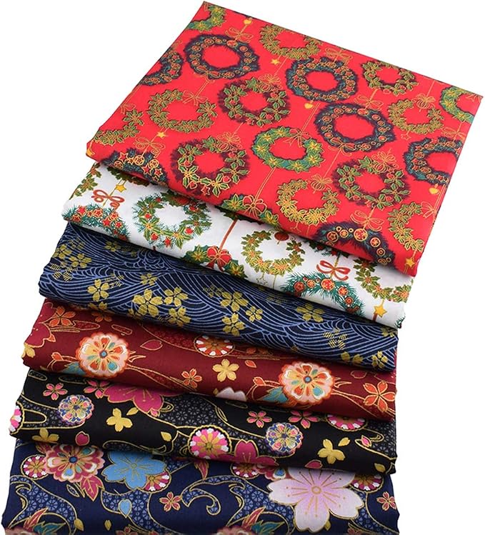 15-teiliges Fat Quarter Bundle – Reine Baumwolle, Popeline, 45,7 X 55,9 Cm, Patchwork-Stoffe