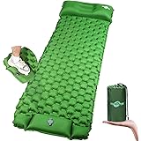 WANNTS Sleepin Pad Ultralight Inflatable Sleeping Pad for Camping, 75''X25'', Built-in Pump, Ultimate for Camping, Hiking - A