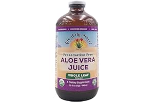 Lily Of The Desert, Aloe Vera Juice Whole Leaf Preservative Free Organic, 32 Fl Oz