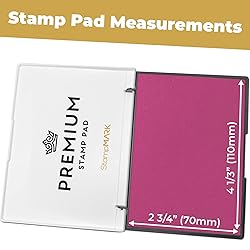 StampMark Premium Stamp Pad Medium Size 3" x