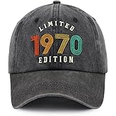 Fxbwhtey 53th 54th 55th 56th 57th 58th 59th 60th 61th 62th Hats Birthday Gifts for Men Women