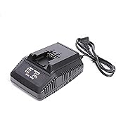 LUJENAN 20V 3AMP 75W Replacement Lithium-Ion Fast Charger Compatible with Bauer 20V Tools and Batteries for 1906CB