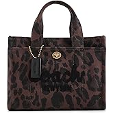 COACH Women's Camo Printed Canvas Cargo Tote 26