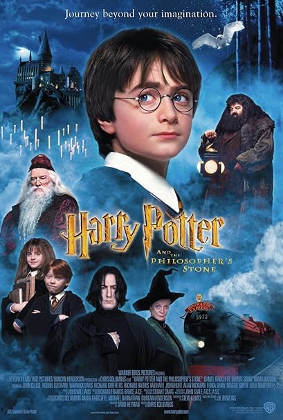 Image result for harry potter film poster