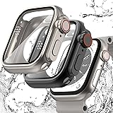 WINGLE 2 in 1 Waterproof Case for Apple Watch