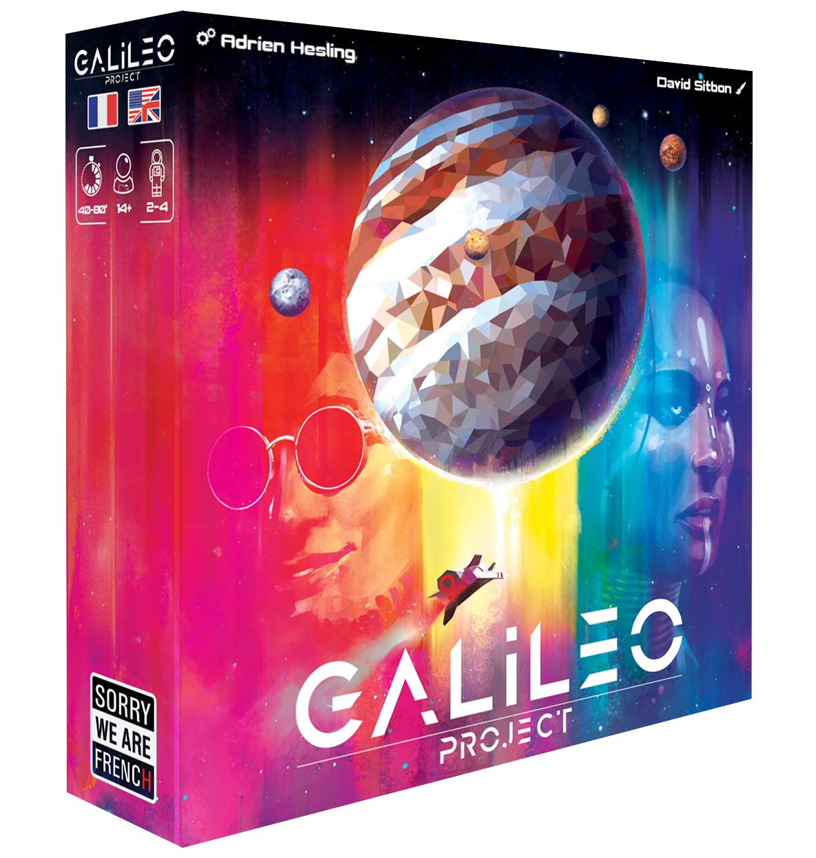 Photo 1 of Sorry We Are French Galileo Project | Strategy Game for Teens and Adults | Ages 14+ | 2 to 4 Players | 45 Minutes