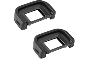 CHROMLIVES Camera Eyecup Eyepiece Replacement Viewfinder Protector Compatible with Canon EF EOS 300D 350D 400D 450D 500D 550D 600D 1000D 1100D 700D 100D Canon Rebel XT XTi XS XSi T1i T2 T2i T3 T3i T4i T5i SL1