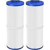 PWW50L Cal Spa Filter Replacement: Compatible with Unicel 4CH-949, FIL50-5D13H15FCT-3, Filbur FC-0172, 817-4050, SD-01143, Waterway Teleweir 50, Rising Dragon 50 - Hot Tub Filter Cartridge 2 Packs