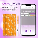 Premom Early Detection Pregnancy Test Strips 20 Count 10 mIU/ml Sensitive view 5