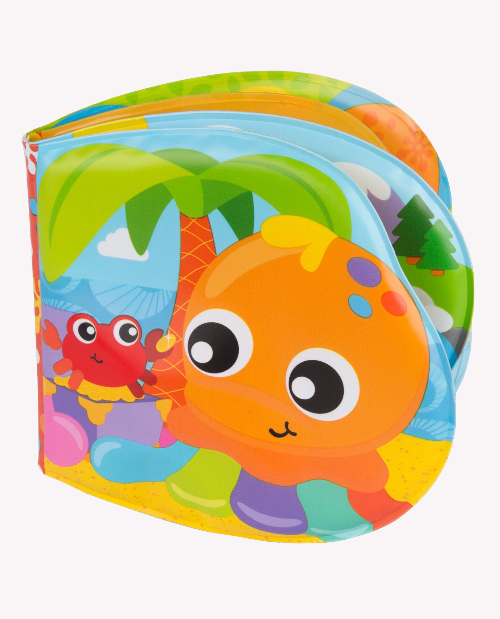 Playgro Splashing Fun Friends Bath Book, With squeaker, From 6 months, BPA Multicoloured, 40180