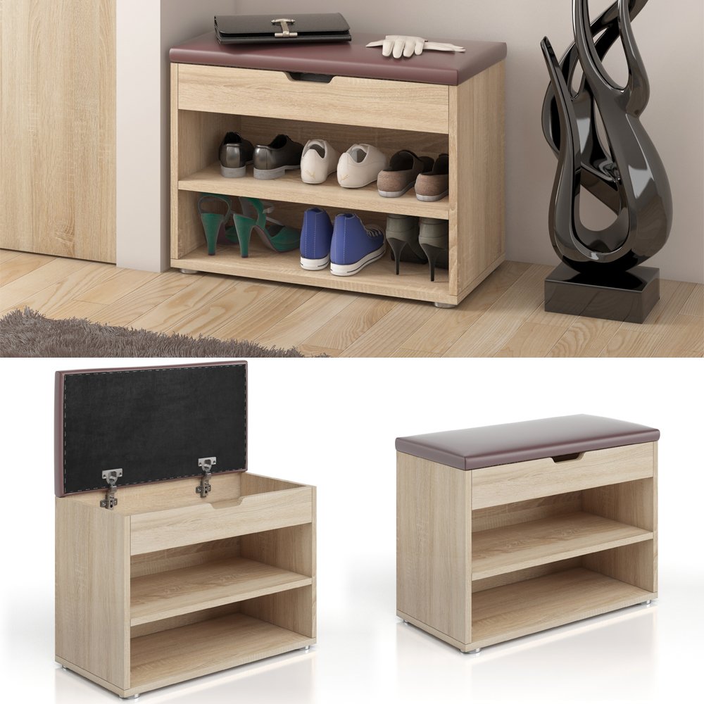 OSKAR Detalles Sobre el Zapatero Banco Zapatero Estante para Zapatos