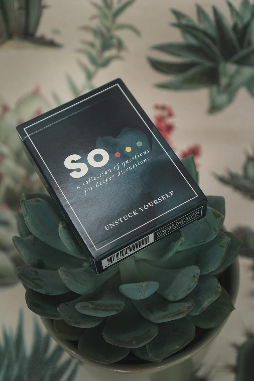 SO ... Cards: Unstuck Yourself - Deep Questions for Meaningful Conversations Card Game (52 Questions): Toys & Games