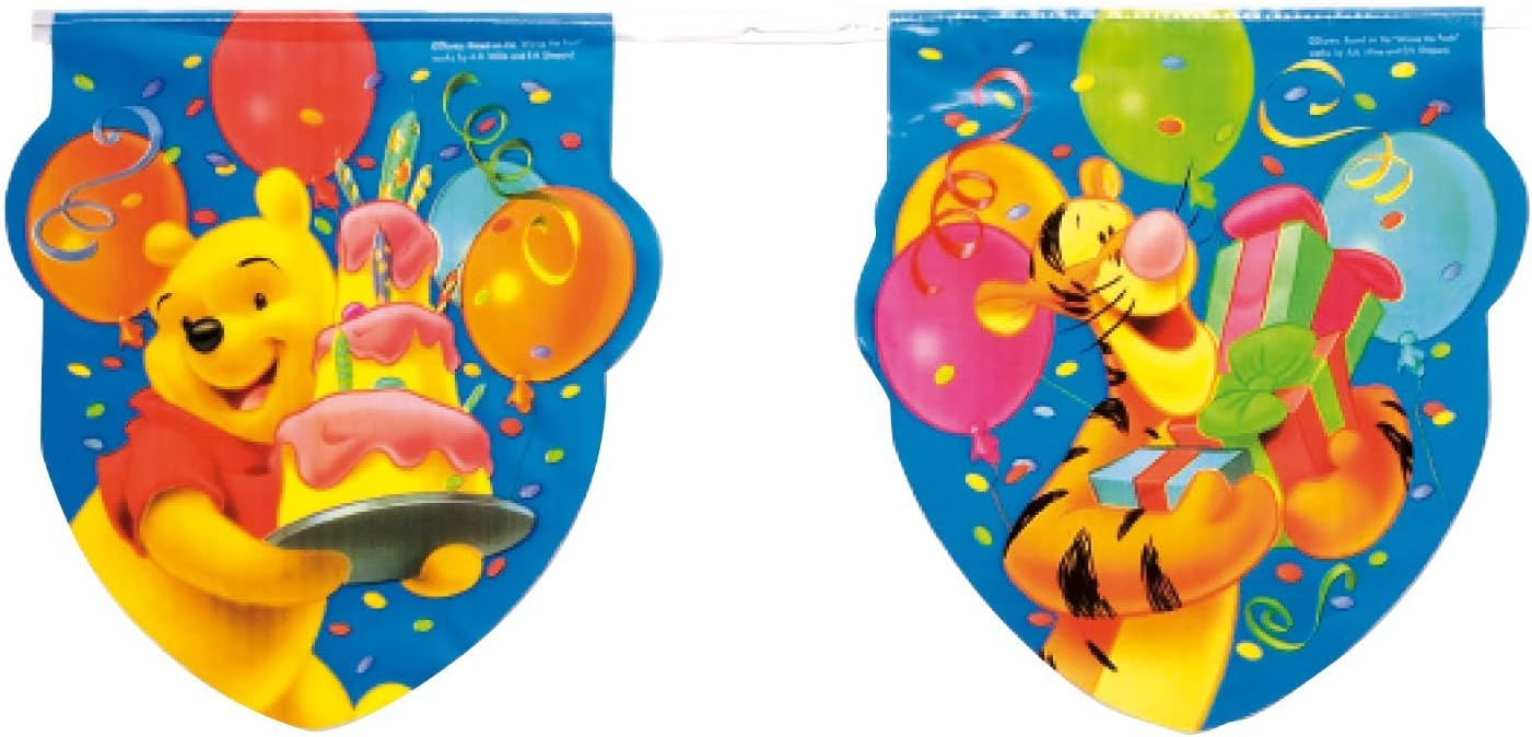 10 Winnie L Ourson Anniversaire Bannieres Fetes Occasions Speciales Guirlandes Bannieres Articles De Fete
