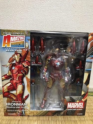 Amazon 未開封 リボルテック アメイジングヤマグチ アイアンマン ブリーディングエッジアーマー マーベル アベンジャーズ フィギュア フィギュア ドール 通販