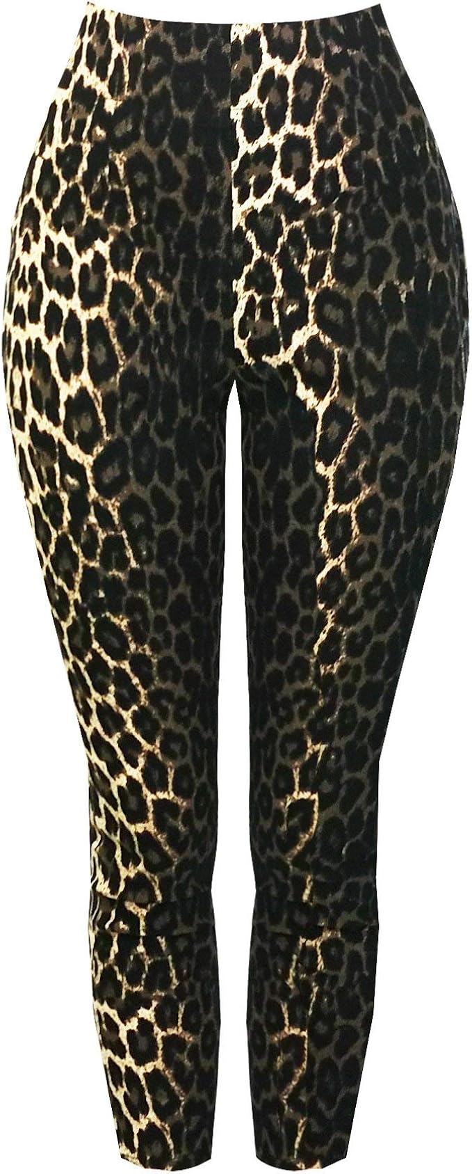 high waisted capri trousers