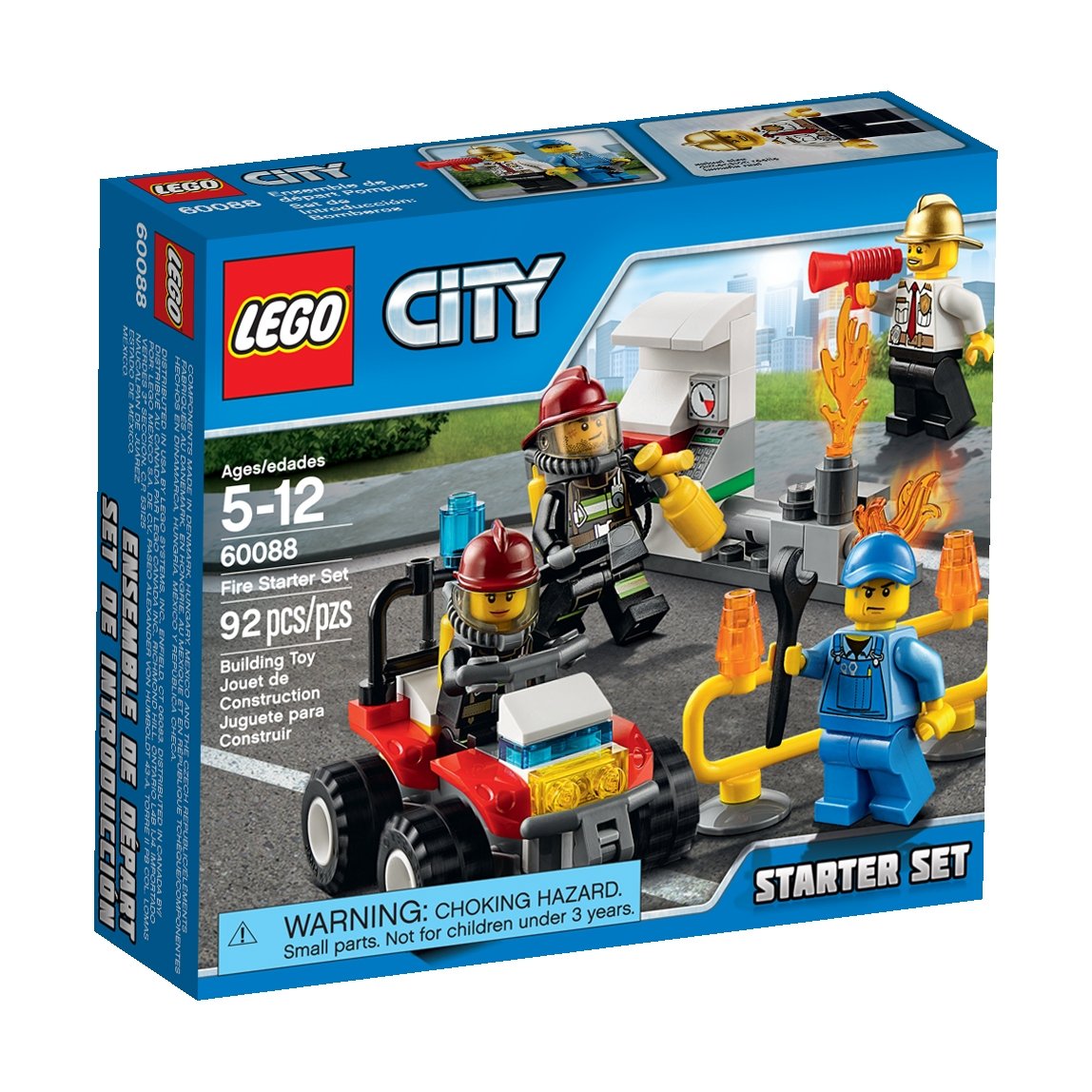 LEGO City Juego de iniciación de fuego (60088)