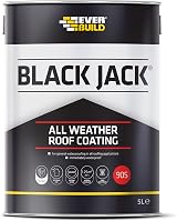 Everbuild Black Jack 905 All Weather Roof Coating 5 Litre view 1