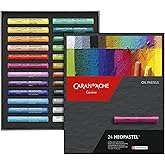 Caran D'ache Neopastel Oil Pastels Set Of 24 (7400.324)