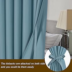 Hiasan Sliding Patio Door Blackout Curtains,1 Panel