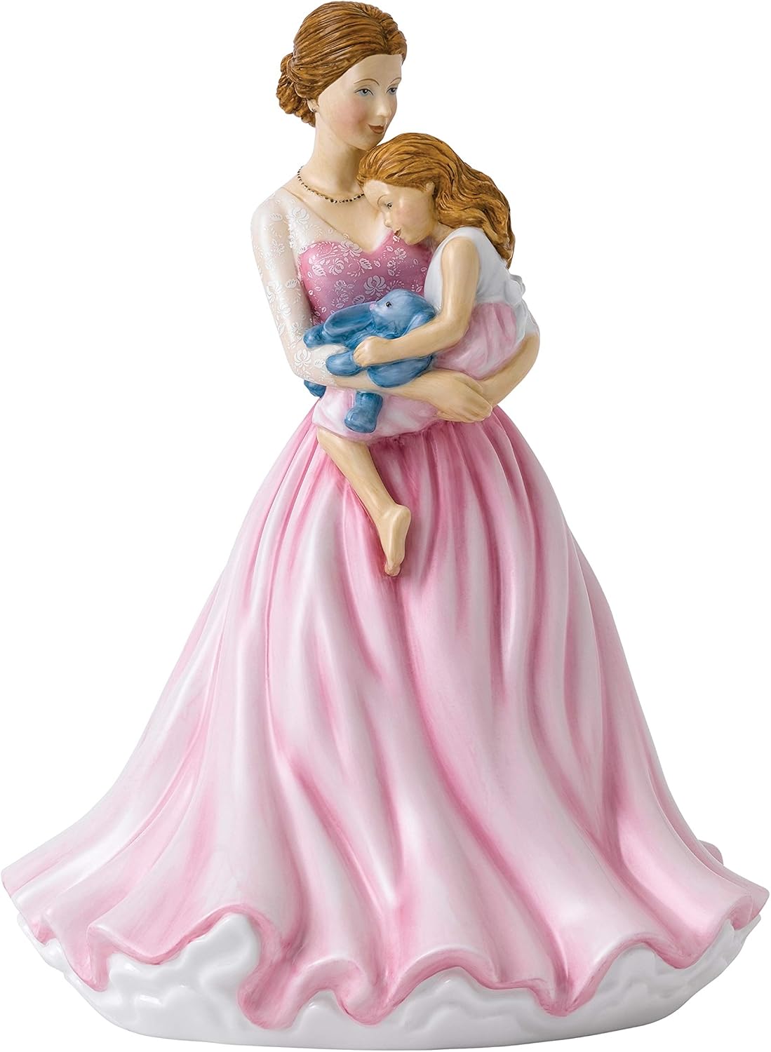 Royal Doulton Mother's Angel 22cm, Pink, Bone China