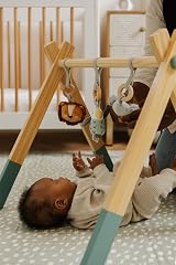 Nuby Baby Wooden Play Gym Animal Adventures 0M+ Sensory Development view 3