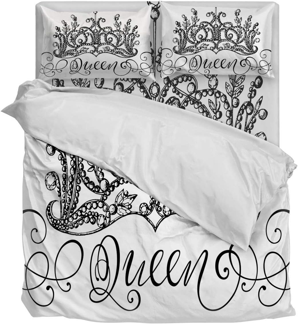 Amazon Com Three Sunflower 4 Piece Duvet Cover Queen Crown