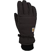 Carhartt Men's GL0781M Insulated Duck/Synthetic Leather Knit Cuff Glove