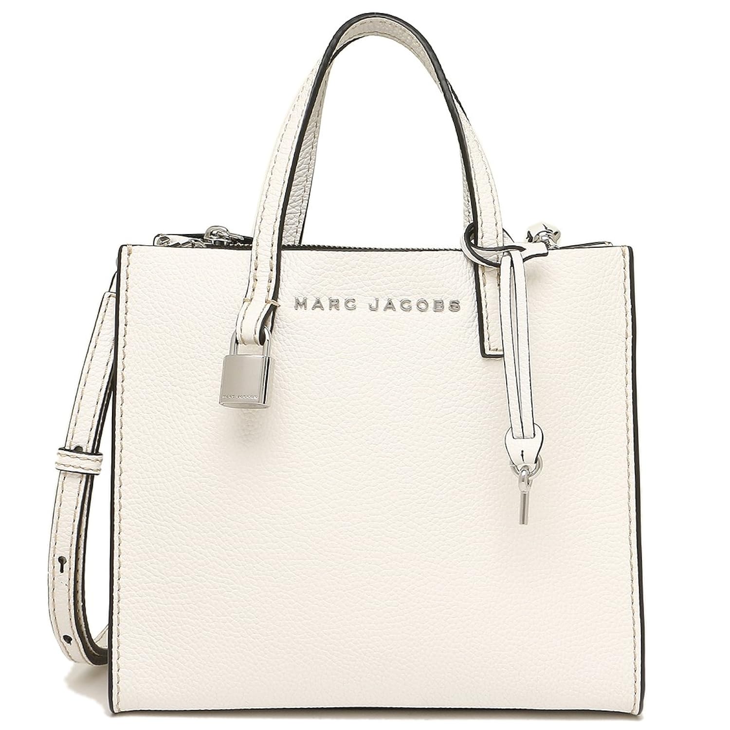 流行に マークジェイコブス バッグ Marc Jacobs M 278 The Grind Mini Grind レディース トートバッグ ショルダーバッグ Porcelain 白 並行輸入品 B07dzsqj2z 在庫一掃 Ftkki Umt Edu My