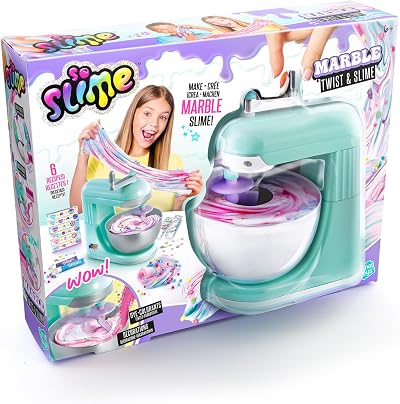 Canal Toys So Slime Twist & Slime Mixer Kit - 6 Slimes, Colours & Decorations