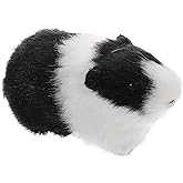 Toyvian Guinea Pig Stuffed Animal: Realistic Cute Plush Hamster Figurine Toys for Kids - Kids Educational Cognitive Toy - Simulated Stuffed Animal Model for Boys Girls Birthday