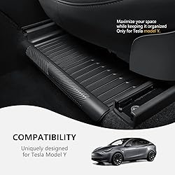 KUNIST 2PCS Under Seat Storage Box for Tesla Model