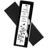 Retirement Gifts for Women Men, Elegant Stainless Steel Retirement Bookmark with Butterfly Flower Design, Personalized Perfect for Teachers, Coworkers, Family 2025